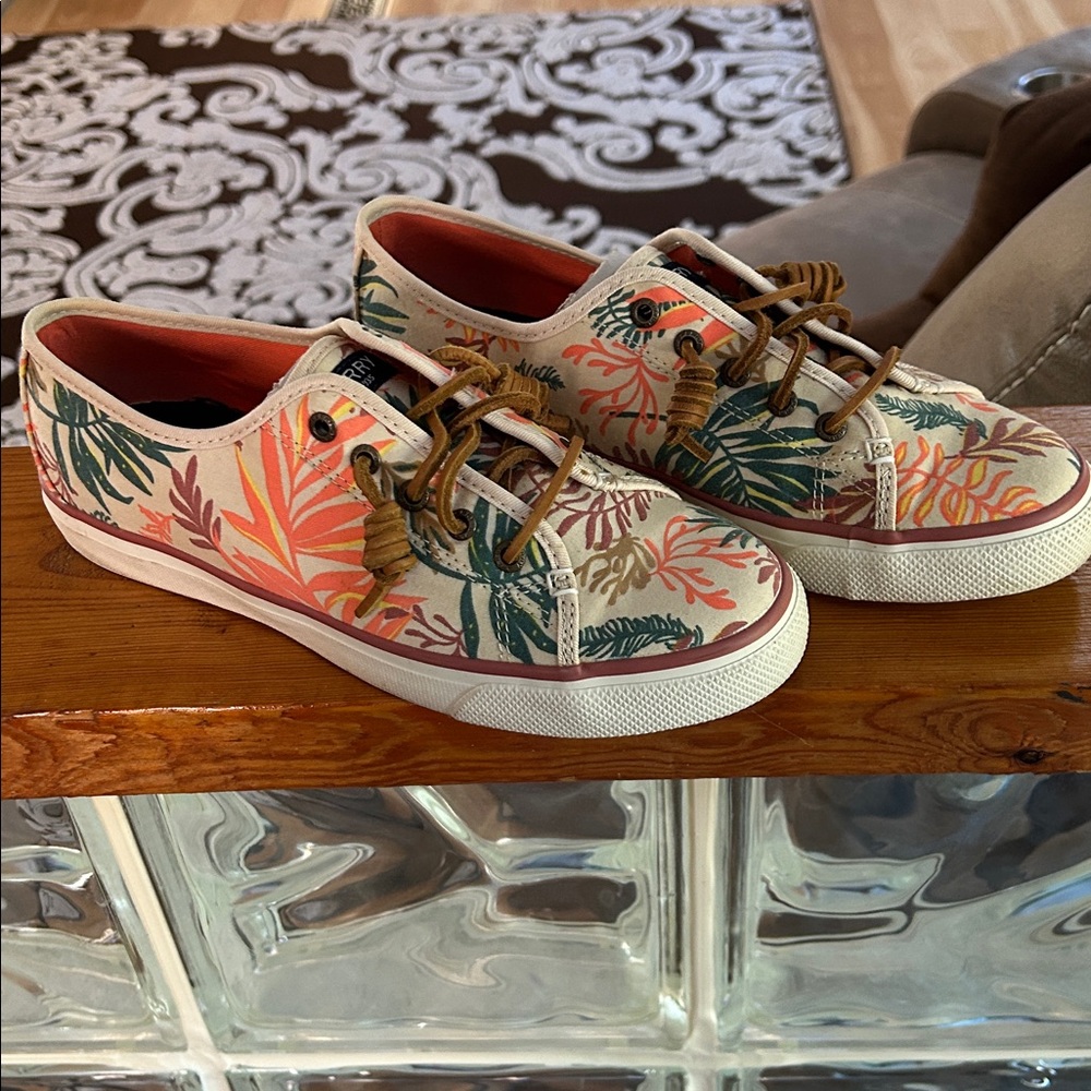 Sperry Women's Tropical Canvas Sneakers - Multicolor